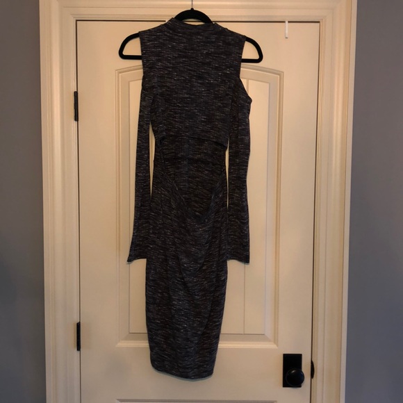 NWOT Mock Neck Sweater Dress - Picture 3 of 4